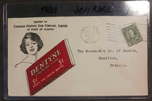 Load image into Gallery viewer, 1931 Canadian Chewing Gum Company Envelope (Very Rare)
