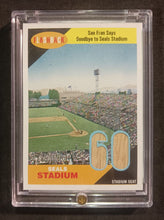 Load image into Gallery viewer, 2009 Topps Heritage Flashback Relic Seals Stadium FSR-SS Baseball Card
