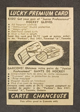 Load image into Gallery viewer, 1954-55 Johnny Bower Rookie #65 Premium Ball Ex No Crease
