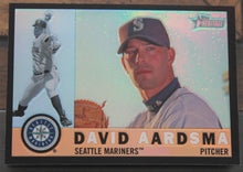 Load image into Gallery viewer, 2009 Topps Heritage Chrome David Aardsma Black Refractor SSP 28/60 CHR113
