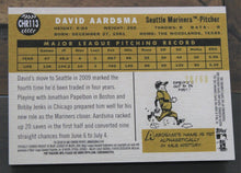 Load image into Gallery viewer, 2009 Topps Heritage Chrome David Aardsma Black Refractor SSP 28/60 CHR113
