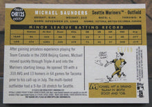 Load image into Gallery viewer, 2009 Topps Heritage Chrome Michael Saunders Black Refractor SSP 51/60 CHR125
