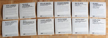 Load image into Gallery viewer, 1979 CMC Talking Baseball Cards Set of 12 w/ Babe Ruth, Roger Maris
