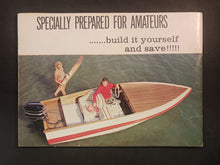 Load image into Gallery viewer, 1960 Glen Boat Plans Full Size Patterns Frame Kits Catalog
