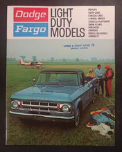 Load image into Gallery viewer, Dodge Fargo Light Duty Models Brochure Vintage
