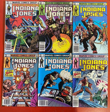 Load image into Gallery viewer, 1983 Marvel Comics The Further Adventures of Indiana Jones Issue 1 to 6.
