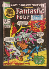 Load image into Gallery viewer, 1970 Marvel Comics Fantastic Four Double Feature Issue #30, 109 and 111
