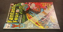 Load image into Gallery viewer, 1970 Marvel Comics Fantastic Four Double Feature Issue #30, 109 and 111
