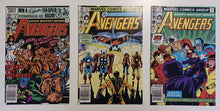 Load image into Gallery viewer, 1982 Marvel Comics The Avengers #216,217 and 218 Newsstand Lot
