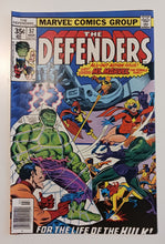 Load image into Gallery viewer, 1977-78 Marvel Comics The Defenders #57,58 and 59 Newsstand Lots
