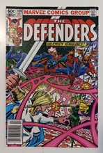 Load image into Gallery viewer, 1982 Marvel Comics The Defenders #108,109,110and 111 Newsstand Lots
