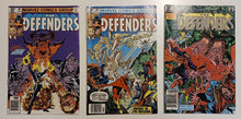 Load image into Gallery viewer, 1981 Marvel Comics The Defenders #96,97 and 98 Newsstand Lots
