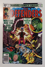 Load image into Gallery viewer, 1979 Marvel Comics The Defenders #74,75,76 and 77 Newsstand Lots
