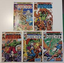 Load image into Gallery viewer, 1979-80 Marvel Comics The Defenders #79,80,81,82 and 83 Newsstand Lots
