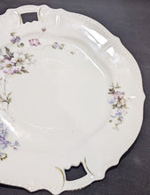 Load image into Gallery viewer, Vintage Bone China Cake Plate - Floral Bouquet Detail - 10"
