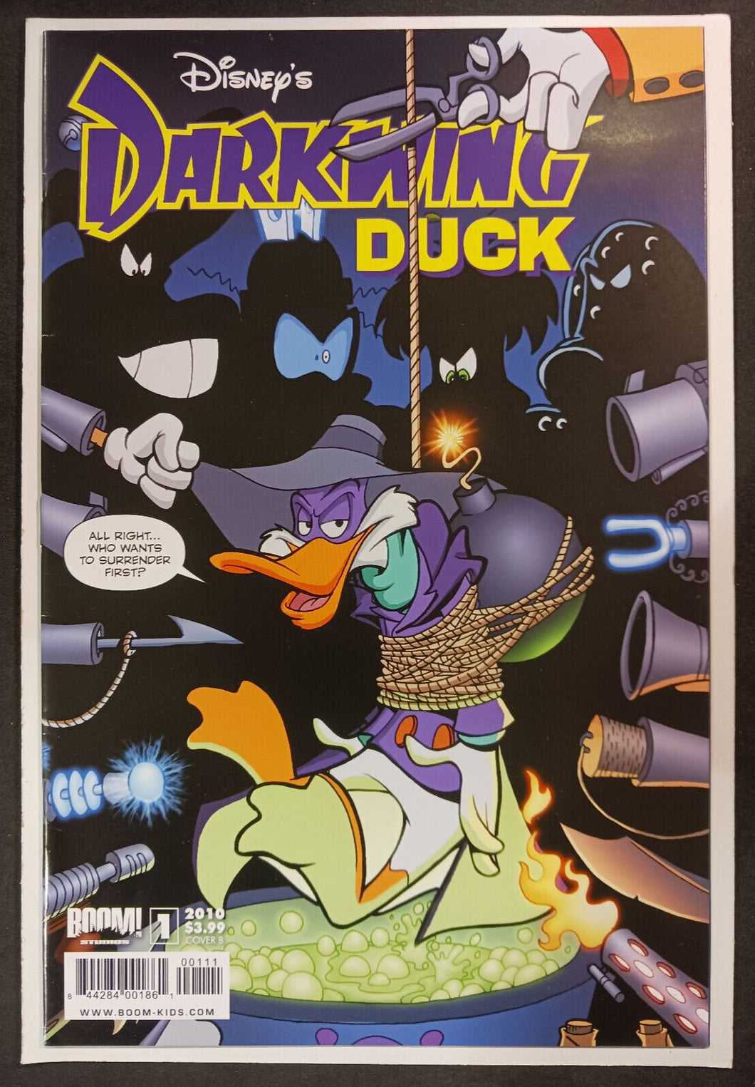 2010 Kaboom! Disney's Darkwing Duck #1 Cover B