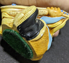 Load image into Gallery viewer, PENDELFIN Hand Painted Stonecraft Bunny / Rabbit Figurine with Mandolin As Is
