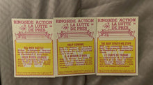 Load image into Gallery viewer, WWF O Pee Chee cards Ringside Action #68,69,70

