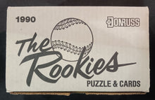 Load image into Gallery viewer, 1990 Donruss The Rookies Puzzle &amp; Cards Set New In Box
