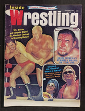 Load image into Gallery viewer, Inside Wrestling January 1972 Vintage Magazine
