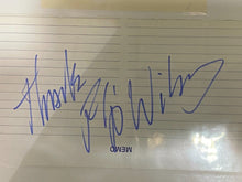 Load image into Gallery viewer, Flip Wilson two signatures in a paper
