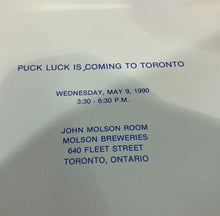 Load image into Gallery viewer, Trench Official Puck Zieglar With Promo literature Winnipeg Jets
