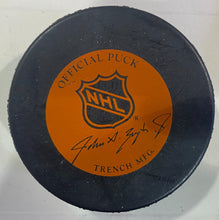 Load image into Gallery viewer, Trench Official Puck Zieglar With Promo literature Winnipeg Jets
