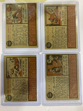 Load image into Gallery viewer, 2011 Topps Heritage 50th Anniversary 1962 Buybacks Lot (4 Cards) 166,180,187,188
