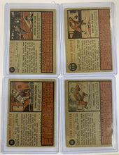 Load image into Gallery viewer, 2011 Topps Heritage 50th Anniversary 1962 Buybacks Chicago Cubs lot of 4 cards

