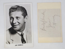 Load image into Gallery viewer, Hollywood Comedian Jan Murray Autographed Photo &amp; Note
