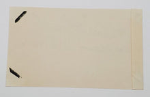 Load image into Gallery viewer, 1948 Military Autograph US Navy Rear Admiral Allan Smith with envelope

