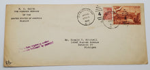 Load image into Gallery viewer, 1948 Military Autograph US Navy Rear Admiral Allan Smith with envelope
