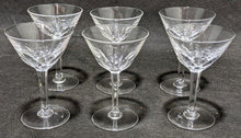 Load image into Gallery viewer, 6 Beautiful Crystal Glass Champagne Cups
