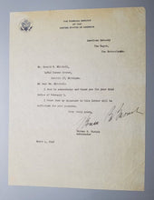 Load image into Gallery viewer, 1948 Autograph Ambassador in Netherlands Herman B. Baruch Signed
