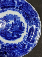 Load image into Gallery viewer, Vintage Burgess &amp; Leigh Non Pareil Flow Blue Dinner Plate - circa 1880
