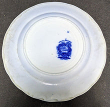 Load image into Gallery viewer, Vintage Burgess &amp; Leigh Non Pareil Flow Blue Dinner Plate - circa 1880
