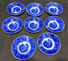 Load image into Gallery viewer, Vintage Burgess &amp; Leigh Non Pareil Flow Blue Saucer - circa 1880
