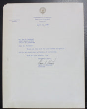 Load image into Gallery viewer, Earle Clements Autograph (Governor of Kentucky, 1947-1950)
