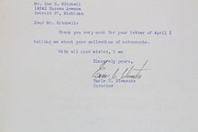 Load image into Gallery viewer, Earle Clements Autograph (Governor of Kentucky, 1947-1950)
