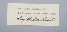 Load image into Gallery viewer, Autograph Treasure of the United States Ivey Baker Priest Signed

