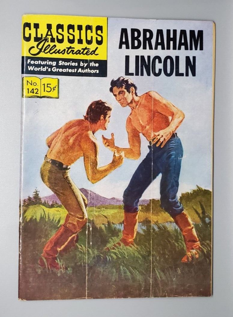 1958 Classics #142 HRN 142 1st Edition VG 4.0 Abraham Lincoln