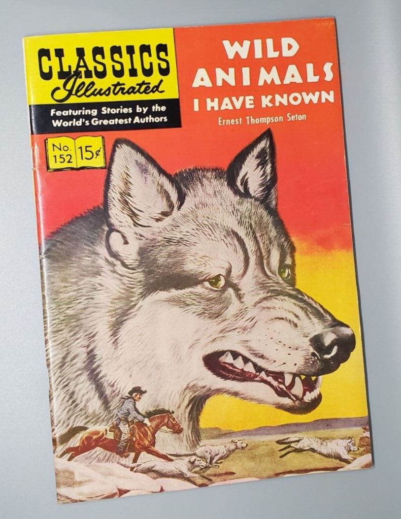 1959 Classics #152 HRN 152 1st Edition VF+ Wild Animals I Have Known