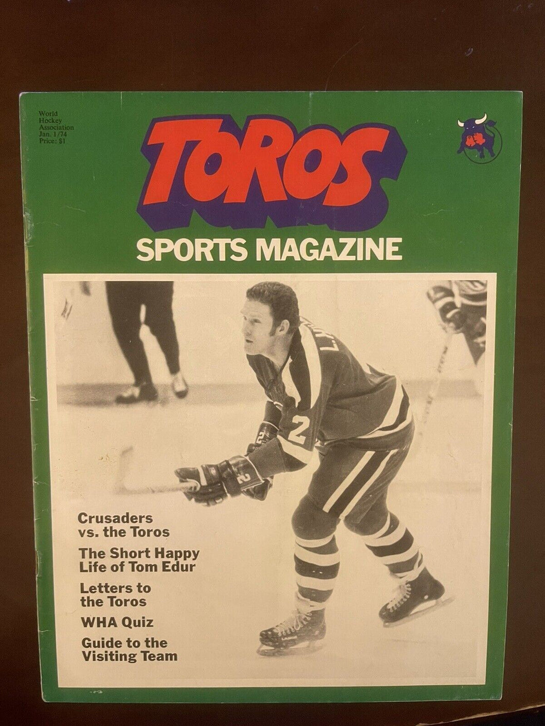 1974 Toros Sports Magazine