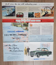 Load image into Gallery viewer, 1956-1958 The Morris Oxford Series III Brochure
