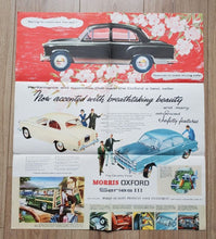 Load image into Gallery viewer, 1956-1958 The Morris Oxford Series III Brochure
