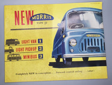 Load image into Gallery viewer, 1959 British Morris Type J2 Sales Brochure
