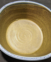 Load image into Gallery viewer, Beautiful Earth Tone Blue &amp; Brown Pottery Double Handle Baking Dish
