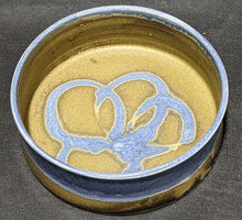 Load image into Gallery viewer, Beautiful Earth Tone Blue &amp; Brown Pottery Round Serving Bowl
