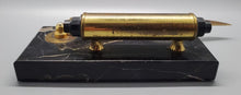 Load image into Gallery viewer, Vintage Pen w/ Calendar on Marble Base
