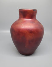 Load image into Gallery viewer, Occupied Japan Lacquered Metal Flambe Vase
